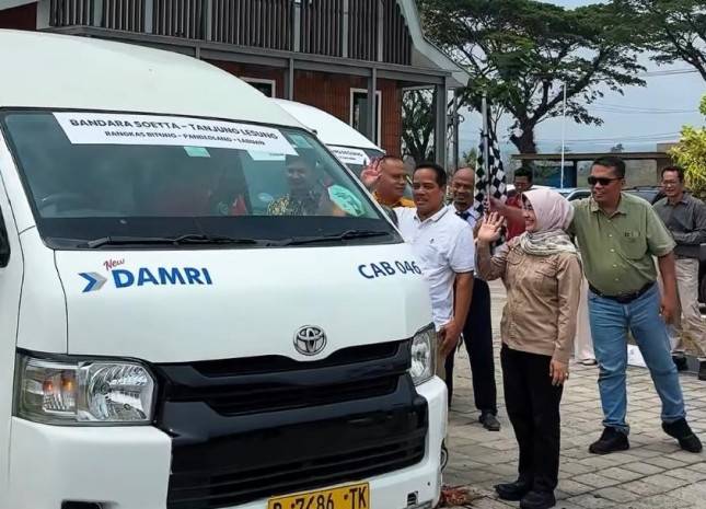 DAMRI Resmi Buka Rute Tanjung Lesung-Soetta, Pacu Okupansi Hotel dan Wisata Banten Selatan
