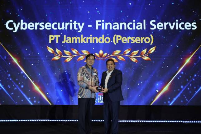 Jamkrindo Raih Penghargaan Cybersecurity di The Indonesia Technology Excellence Awards 2026