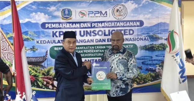 PT Palma Pertiwi Makmur Gandeng Pemkab Jayapura, Lahan Tak Produktif Disiapkan untuk Ketahanan Pangan dan Energi