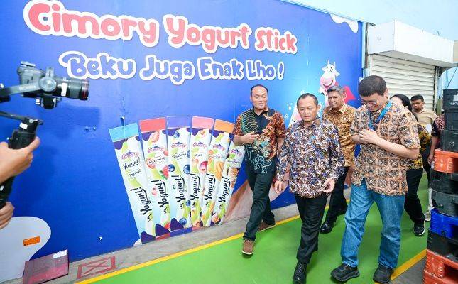 Menperin Sarmuji Tantang Cimory Bikin Keju Rasa Nusantara dan Es Krim