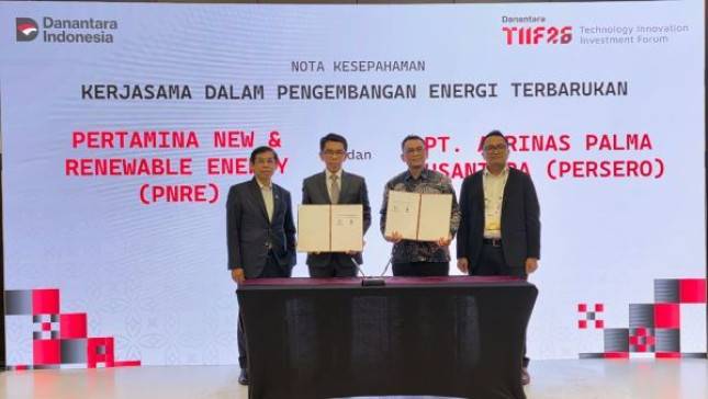 Agrinas Palma dan Pertamina Perkuat Kolaborasi Bioenergi melalui Penandatanganan  MoU dan HoA di DTIIF 2026