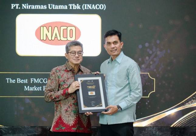 PT Niramas Utama Tbk (INACO) Raih The Best FMCG Technology Innovation & Market Expansion Excellent di Industry Award 2026