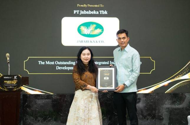 Jababeka Infrastruktur Raih The Best Infrastructure Company for Eco-Industrial Estate Development di Industry Award 2026