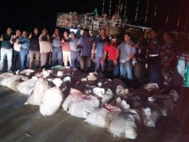 Polda Riau Sita Sabu-Sabu Senilai Rp7,5 Miliar