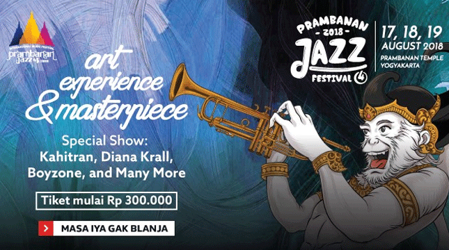 Sederet Artis Dalam dan Luar Negeri Bakal Hadir di Prambanan Jazz Festival 2018