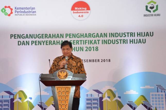 143 Perusahaan Raih Penghargaan Industri Hijau dari Kemenperin