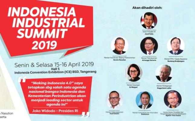 Kemenperin Gelar Indonesia Industrial Summit 2019