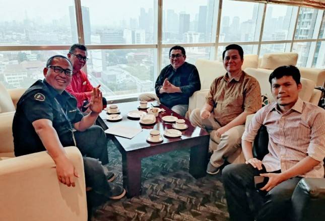Usai Bertemu Dewan Pers, Pengurus Pusat Sambangi Dewan Penasehat SMSI