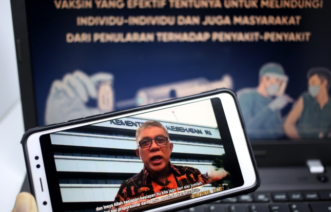 440 Ribu Nakes dan 23 Ribu Vaksinator Persiapkan Vaksinasi
