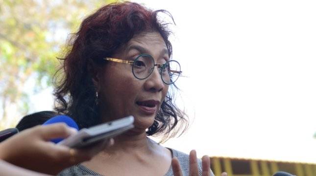 Menteri Susi Tegaskan Kebijakan KKP Tidak Mundur Untuk Tegakkam Kedaulatan 