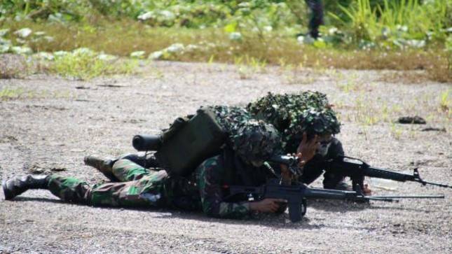  Batalyon Zeni 3 Marinir Pasmar 3 Laksanakan Problem Penyelesaian Medan Ranjau