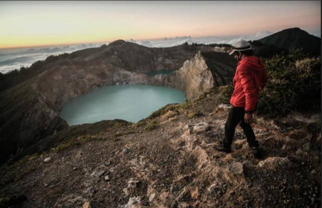 Sudah dibuka Untuk Pengunjung, Ini Syarat Masuk ke Taman Nasional Kelimutu