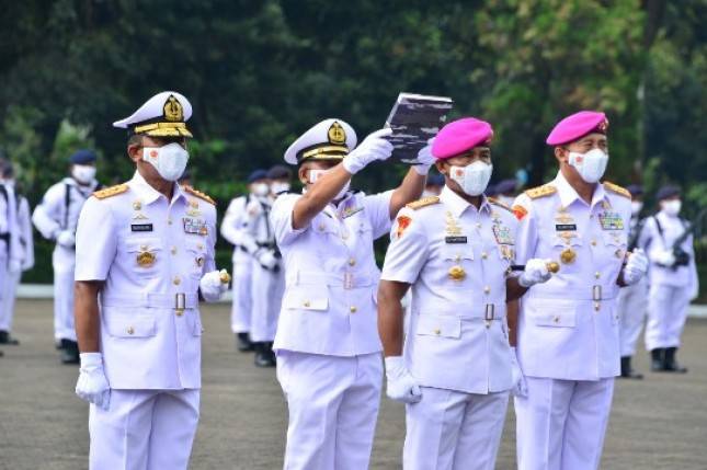 Mayjen TNI (Mar) Suhartono Resmi Jabat DankodiklatAL