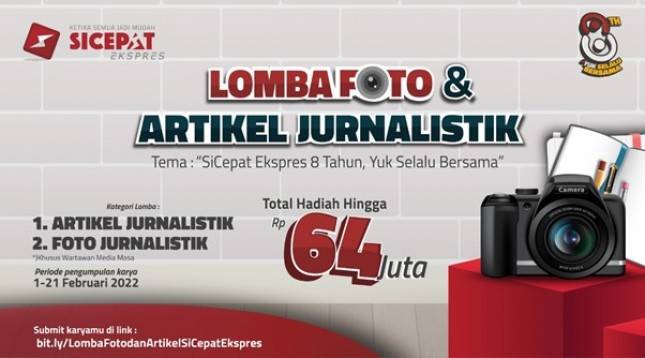 Sukses di IPRA 2022, Sicepat Ekspres Gelar Kompetisi Foto Dan Artikel Jusnalistik