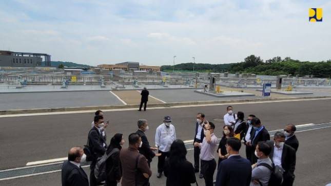 Kunjungi Instalasi Pemurnian Air Hwaseong di Korea Selatan, Menteri Basuki: Teknologi Terbaik yang Ada Saat Ini