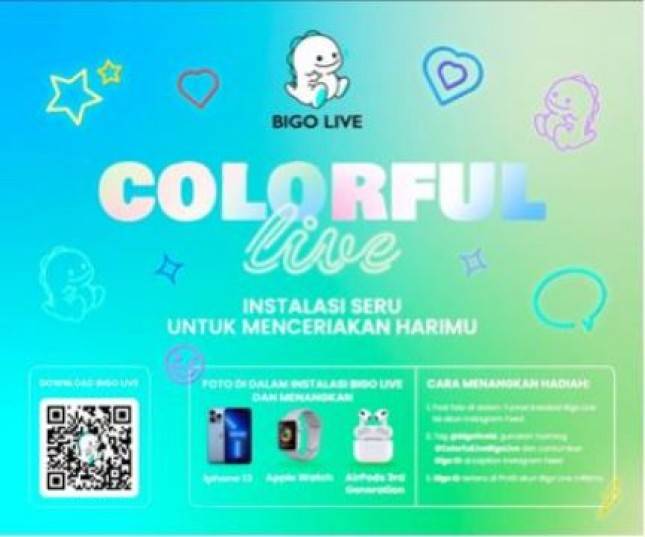 Bigo Live Ramaikan Car Free Day dengan Instalasi Terowongan dan Photobooth Interaktif di Stasiun MRT Jakarta