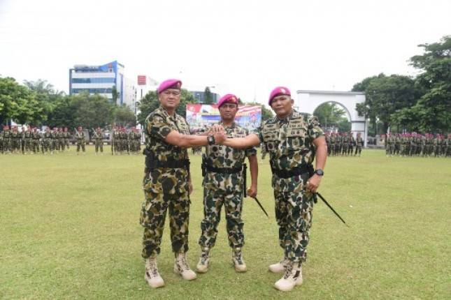Putra Batak Kolonel Marinir Bob Osianto Siregar,  Resmi Jabat Danbrigif 4 Marinir BS