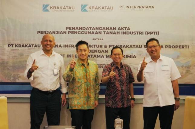PT KSP Lakukan Penandatanganan Penjualan Tanah Dengan APP Sinarmas