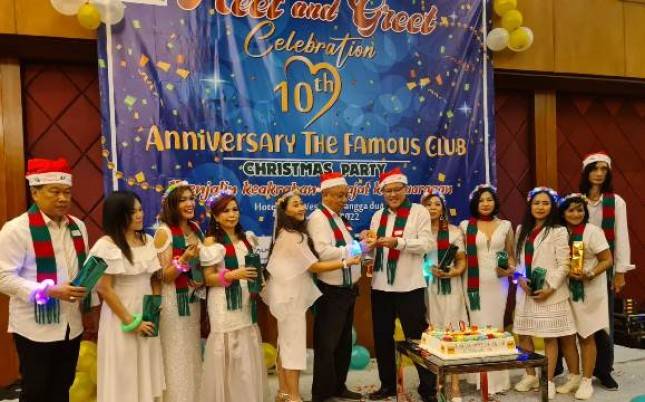 HUT ke 10 The Famous Club, Menjalin Keakraban Merajut Kekeluargaan