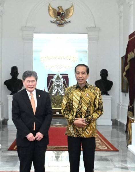 Presiden Jokowi Terima Sekjen ASEAN Dato' Lim Jock Hoi