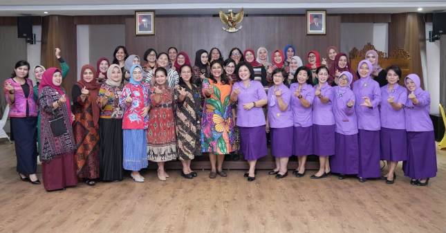 Ketua Umum Dharma Pertiwi Terima Audiensi Ketua Umum Perip
