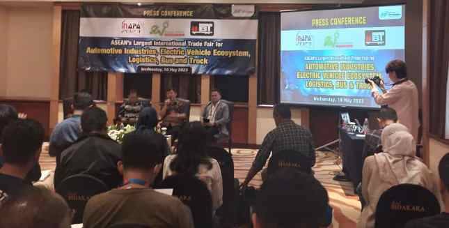 Pameran Suku Cadang Otomotif, Ekosistem Kendaraan Listrik, Logistik dan Kendaraan Niaga Berskala Internasional Terbesar se-ASEAN 