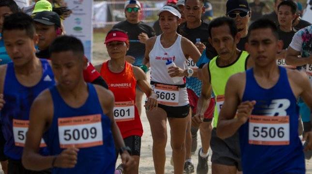 Sunset Trail Run Tanjung Lesung, Ajang Pemanasan Jelang Asian Games
