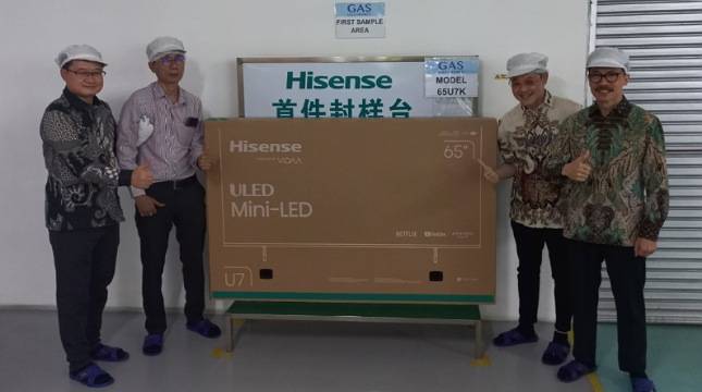 Lewat Jajaran Produk-Produk Berteknologi Tinggi, Hisense Indonesia Optimis Mampu Bersaing di Indonesia 