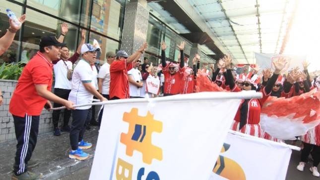Galang Soliditas Karyawan, Bank Muamalat dan BPKH Gelar Fun Walk