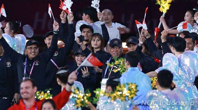 Penutupan Asian Games Hangzhou, Ini Total Raihan Medali Tim Indonesia