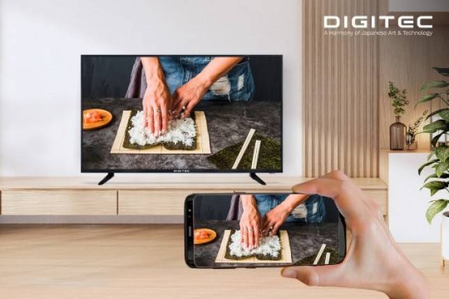 Kembali Ramaikan Pasar Televisi, DIGITEC Boyong Fitur Canggih di Smart TV Terbarunya