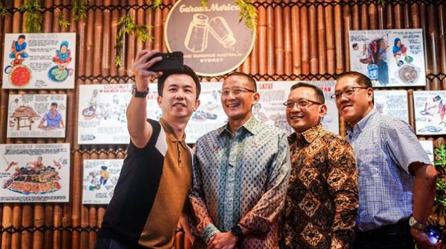 Kunker ke Australia, Menparekraf Sandiaga Uno Perkuat Kerja Sama Sektor Parekraf