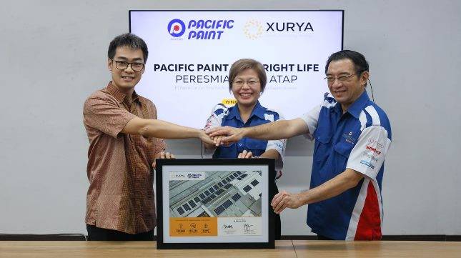 Kerjasama Dengan Xurya, Pacific Paint Dukung Masa Depan Berkelanjutan