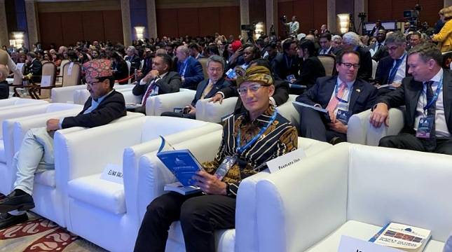 Menparekraf Paparkan Pengembangan Parekraf Berkelanjutan di Forum Raisina Dialogue 2024