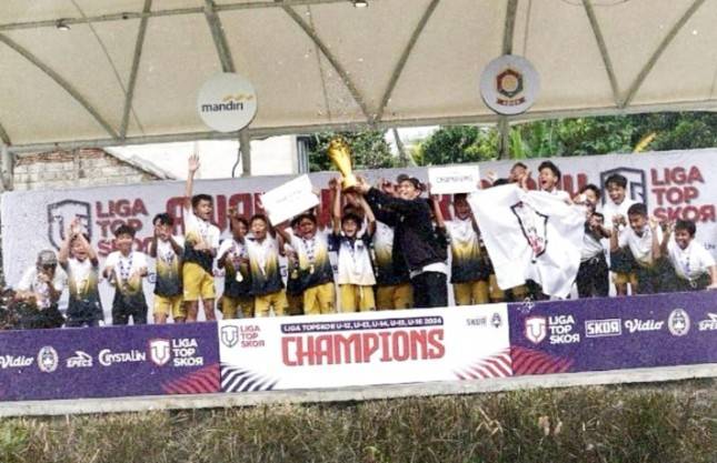 Selamat! Asiana Soccer School Juarai Liga TopSkor U-12 Zona Jakarta Musim 2024 