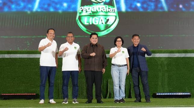 Pegadaian Liga 2 Kembali Digelar, Erick Thohir: Siapa Main Sabun di Liga 2, Kita Sikat!