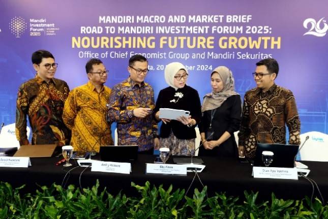 Ekonom Bank Mandiri Optimistis Ekonomi Indonesia Tetap Solid