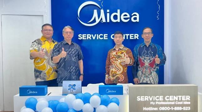Perluas Jangkauan Layanan, Midea Buka Direct Service Center di Bekasi
