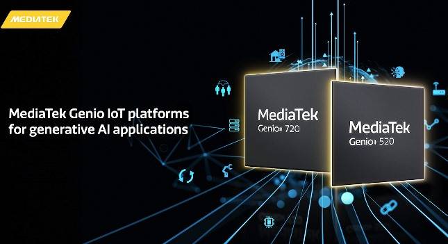 MediaTek Luncurkan Genio 720 dan Genio 520: Platform IoT AI Generatif Berperforma Tinggi