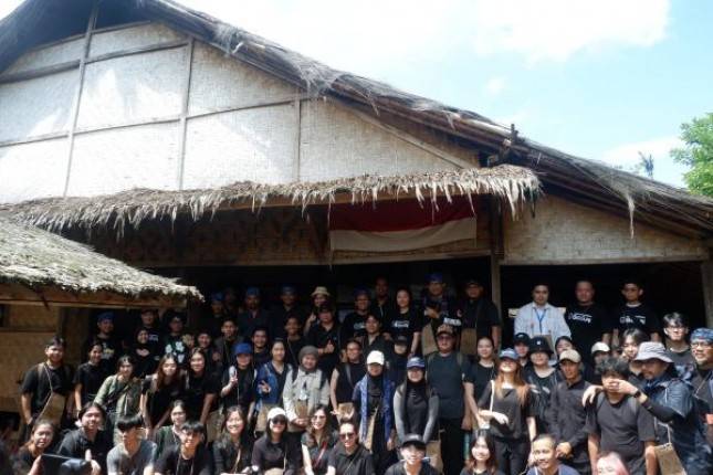 Ke Kampung Baduy Kini Kian Nyaman! Germany Brilliant Peduli Hadirkan 5 Saung Kamar Mandi di Baduy
