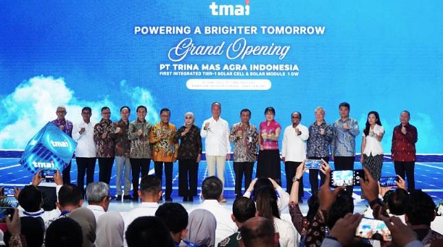 Pabrik Panel Surya Terintegrasi Pertama di Indonesia, PT Trina Mas Agra Indonesia Resmi Beroperasi Penuh di KEK Kendal