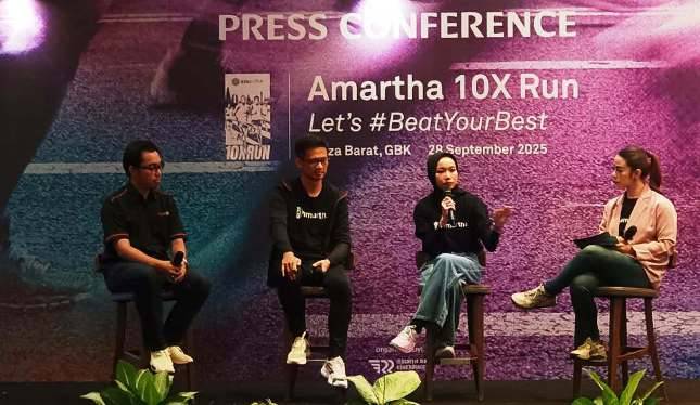 Amartha 10X Run 2025 Ajak Masyarakat &lsquo;Beat Your Best&rsquo;, Tantang Diri di Lari Half Marathon