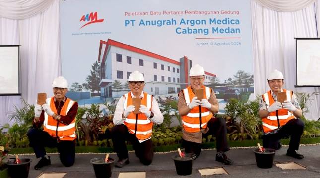 Gelar Groundbreaking, Pembangunan Gedung Baru Entitas Anak MDLA di Sumatera Utara Resmi Dimulai