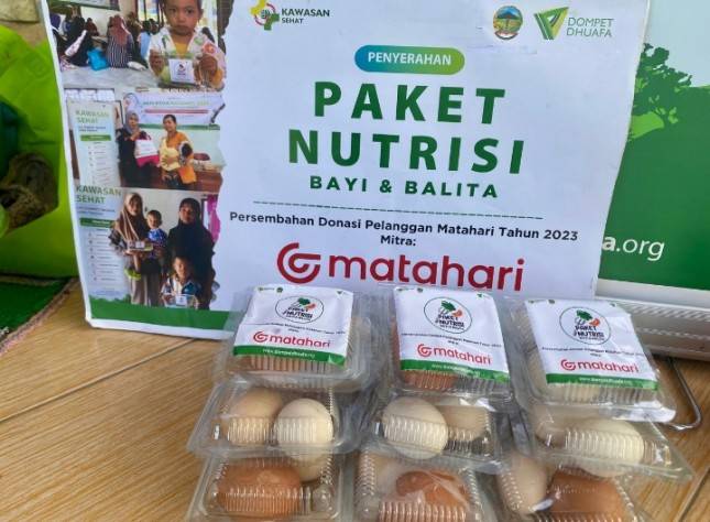 Dompet Dhuafa dan Matahari Kembangkan Program Gizi Mandiri di Banyumas