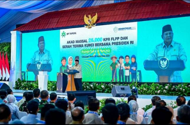 Presiden Prabowo Resmikan 26 Ribu Rumah Subsidi untuk Rakyat Berpenghasilan Rendah