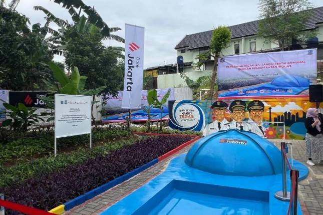 Bank Jakarta Resmikan Instalasi Biodigester Komunal untuk Perkuat Sanitasi Ramah Lingkungan di Jakarta