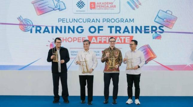 Kemnaker Gandeng Shopee Latih 100 Instruktur Jadi Jenderal Digital Baru di Daerah