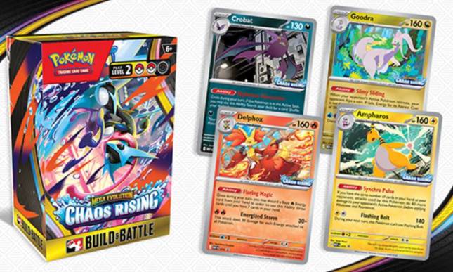 Mega Evolution Chaos Rising: Set Pok&eacute;mon TCG Baru 2026