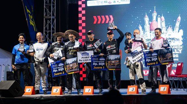 Dominasi Berlanjut di Semarang, TGRI Sapu Podium Pertama dan Perbesar Peluang Juara Kejurnas Sprint Rally 2026