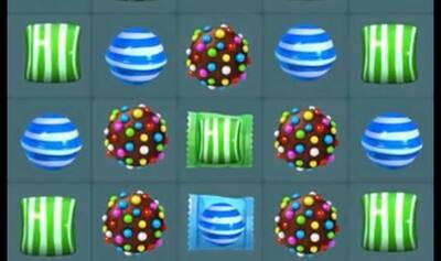 Candy Crush Saga special candy gameplay